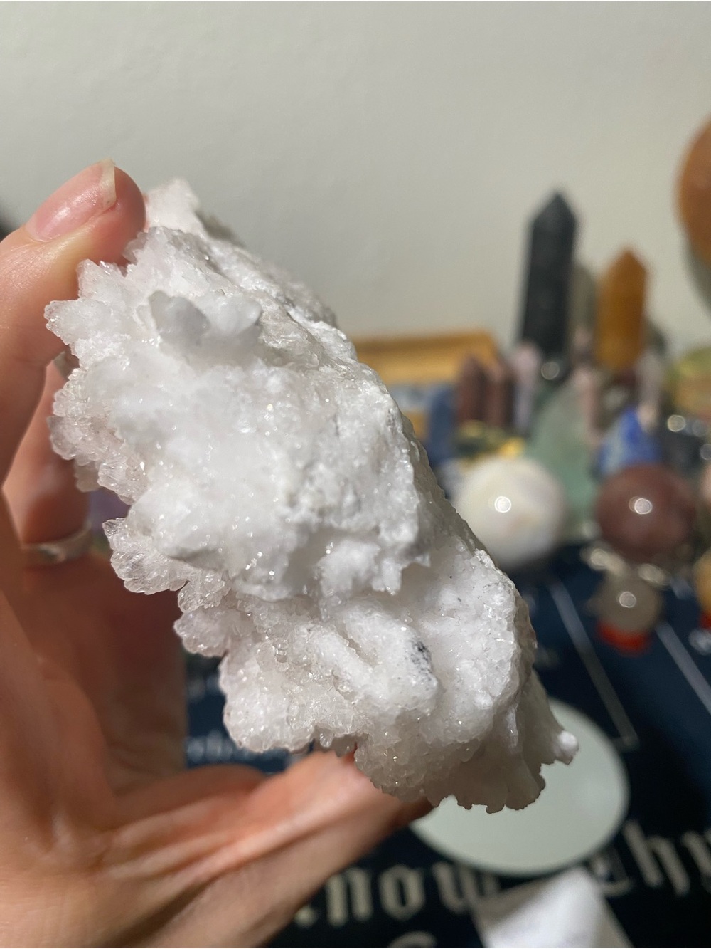 White Cave Aragonite Cluster - Picture 9 of 16